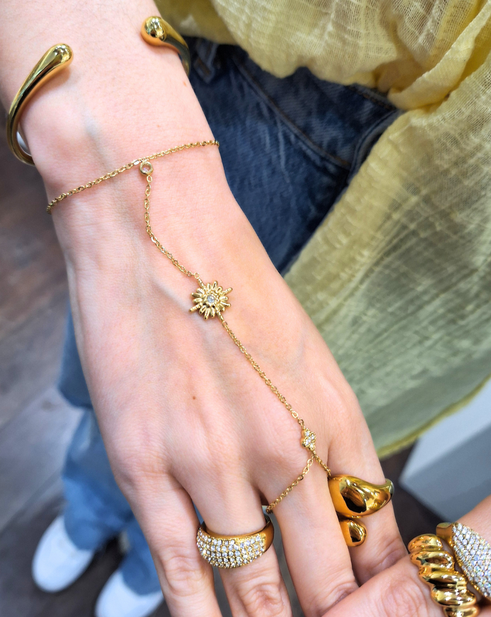 Armband + Ring in einem SPARK