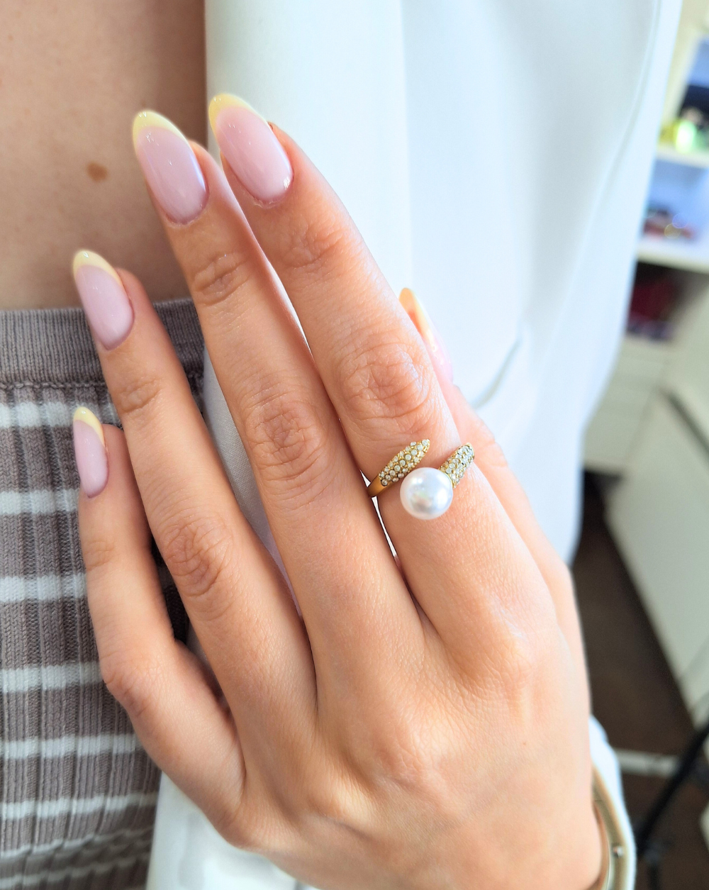 Ring CRYSTAL PEARL
