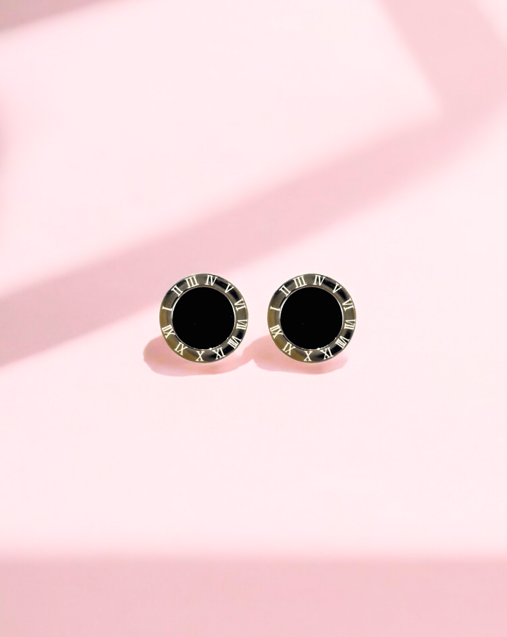 SilverStecker Ohrringe CIRCLE | /Black