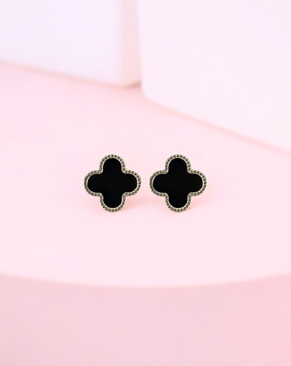 Vtični uhani CLOVER | Silver