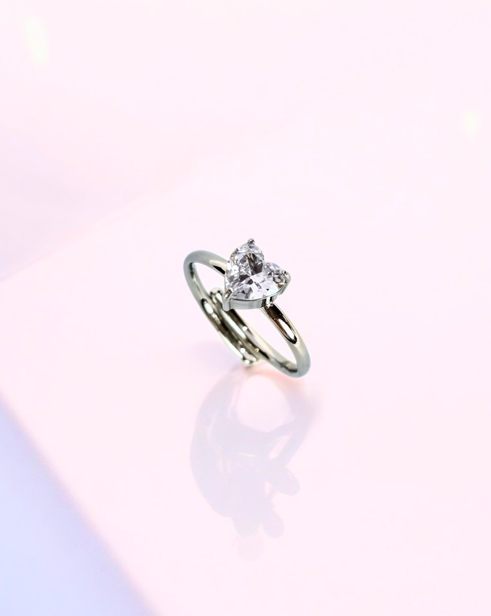 Prstan SOLITAIRE HEART