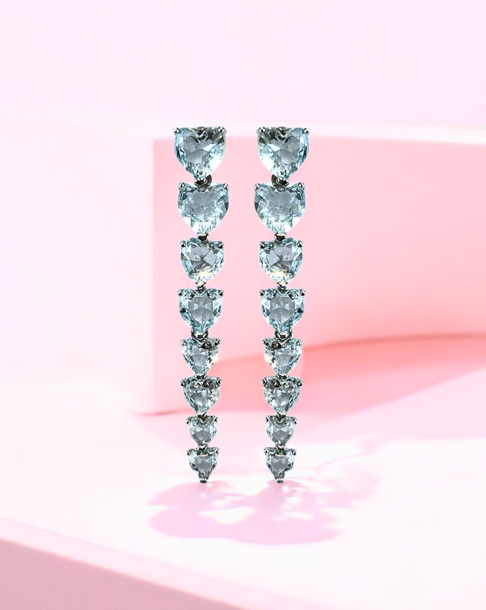 Viseči uhani LUXURY VALENTINE | Turquoise