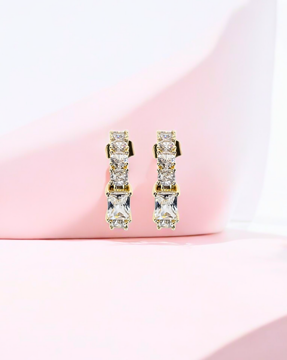 Okrogli uhani DIAMOND