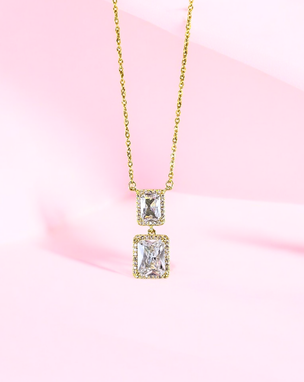 Verižica s cirkoni STUNNING | Gold