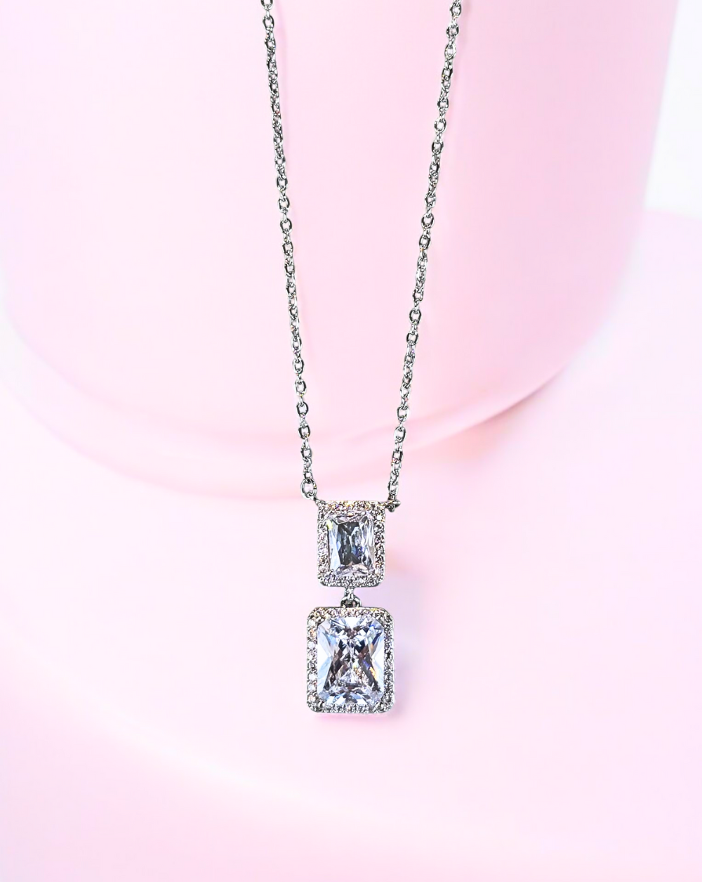 Ogrlica s cirkonima STUNNING | Silver