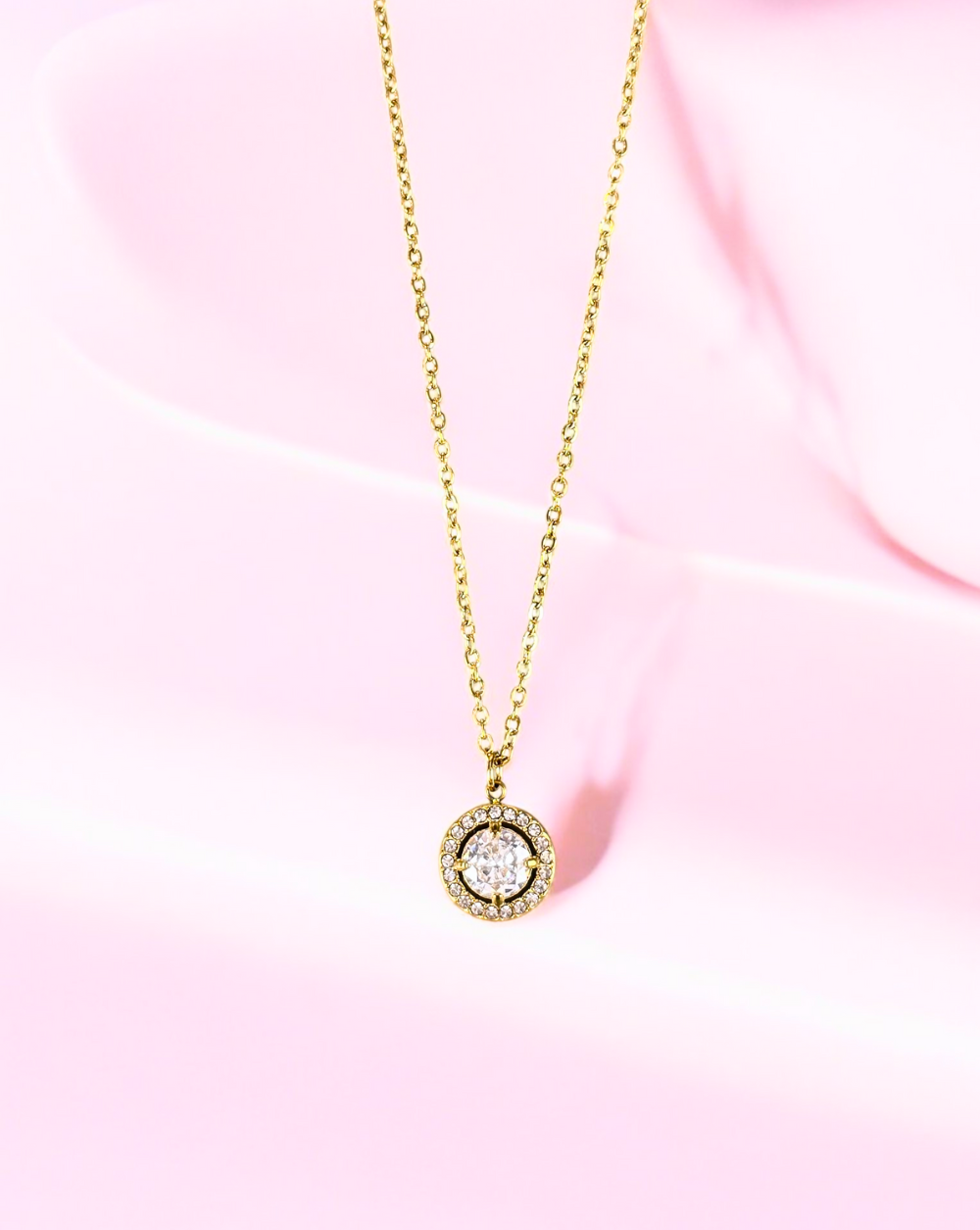 Verižica s cirkoni DIAMOND | Gold