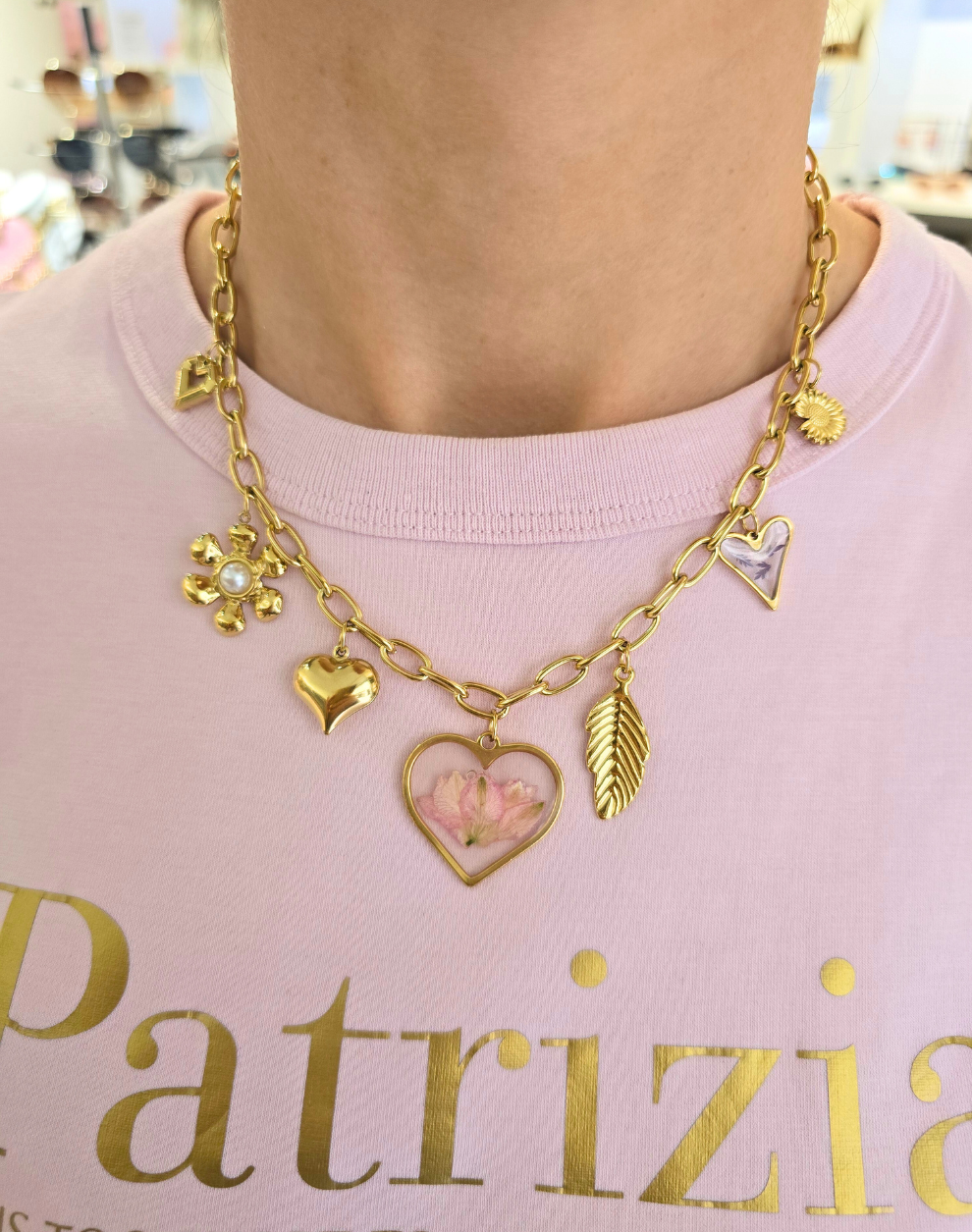 Modna verižica ROMANCE CHARM