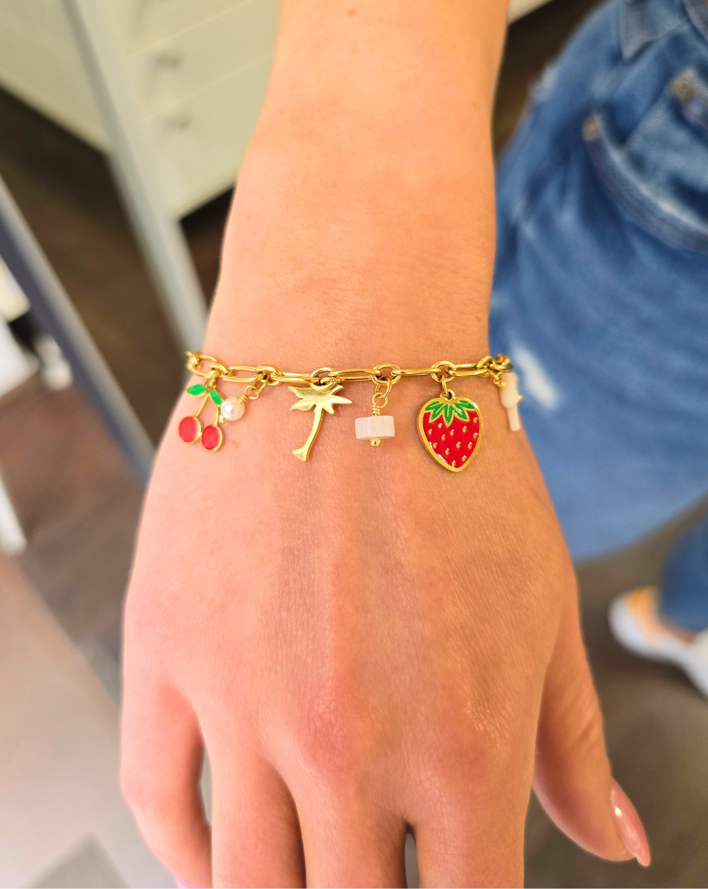 Modisches Armband mit TROPICAL CHARM