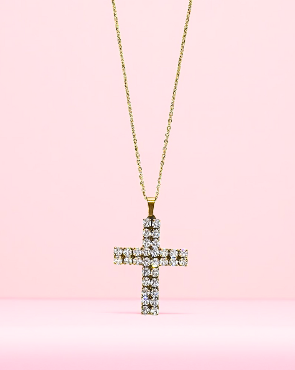 Verižica CROCE s cirkoni | Gold