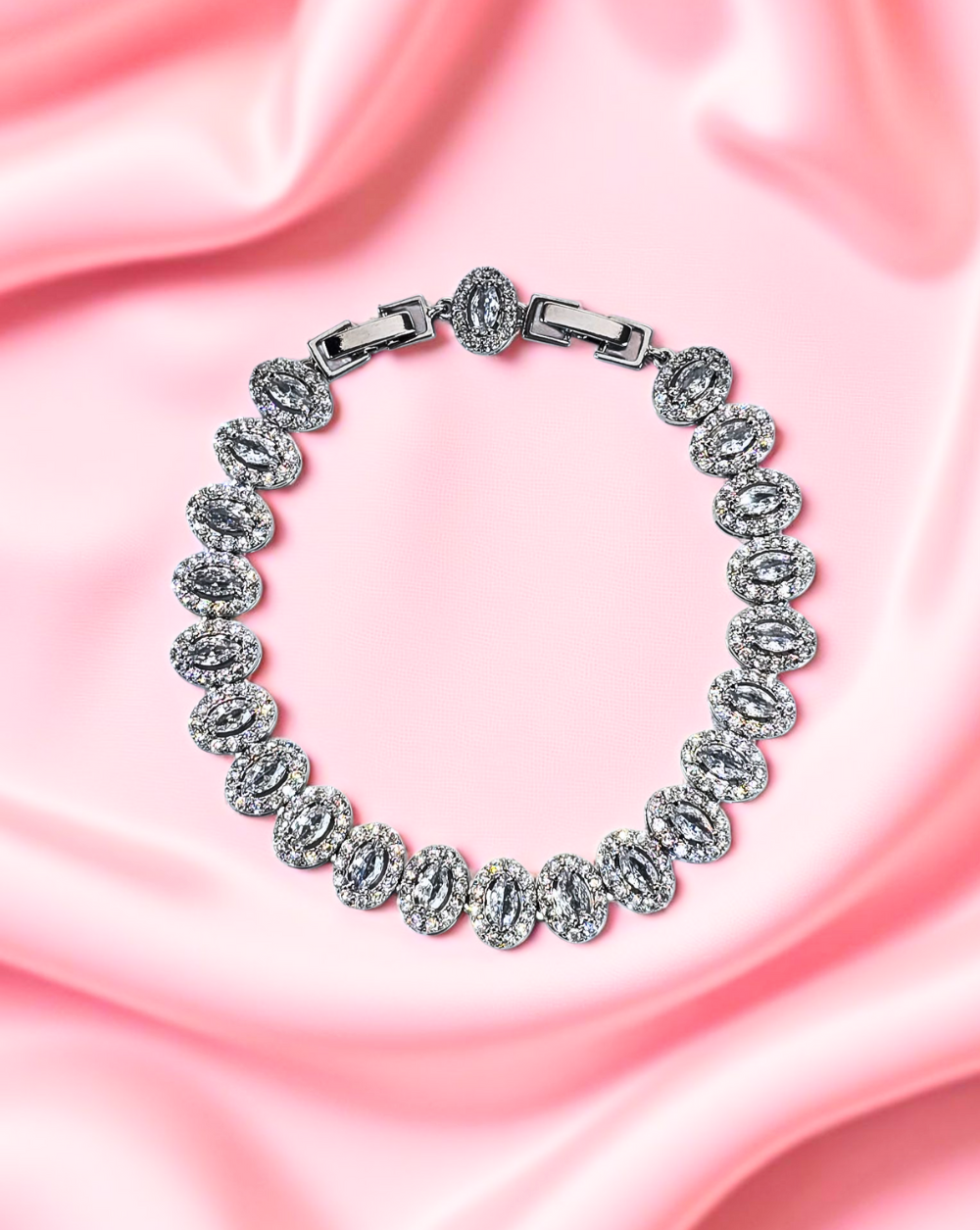 Narukvica s cirkonima HAUTE | Silver