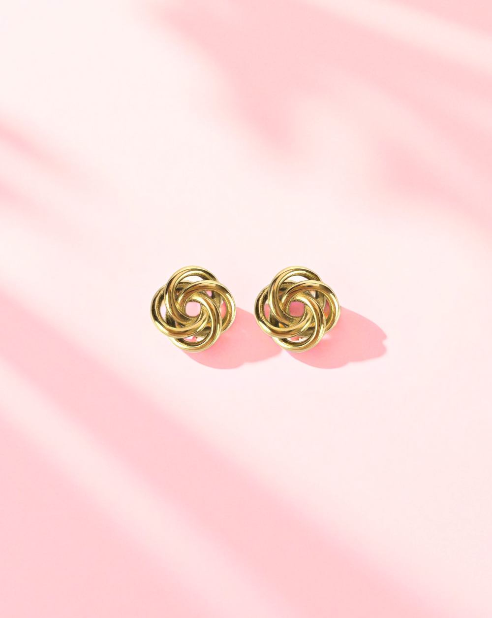 Stecker-Ohrringe KNOTTED