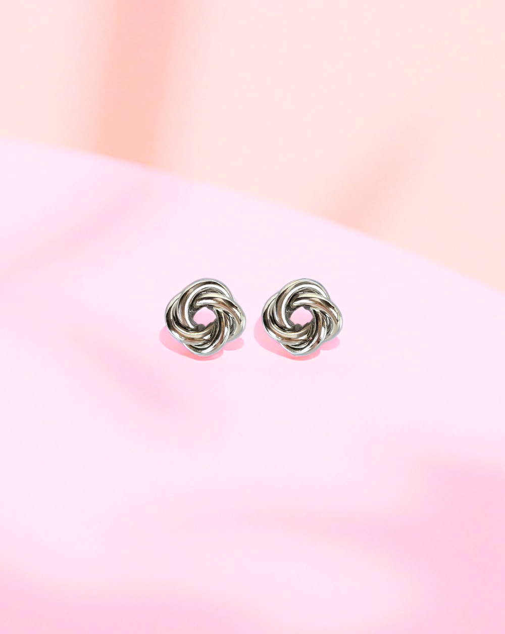 Stecker-Ohrringe KNOTTED