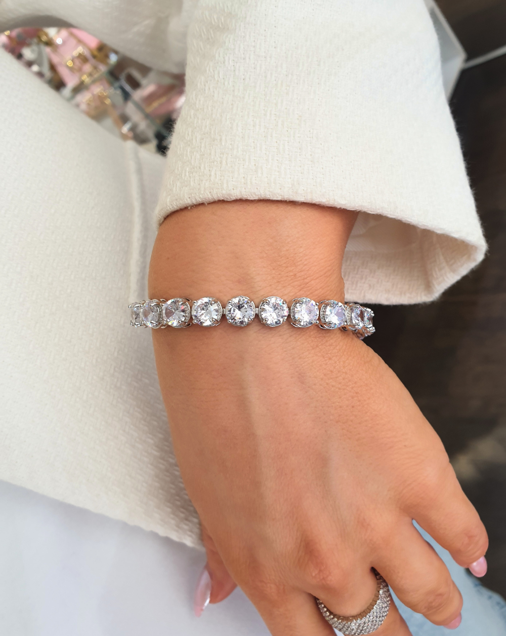Armband mit Strasssteinen TESORO