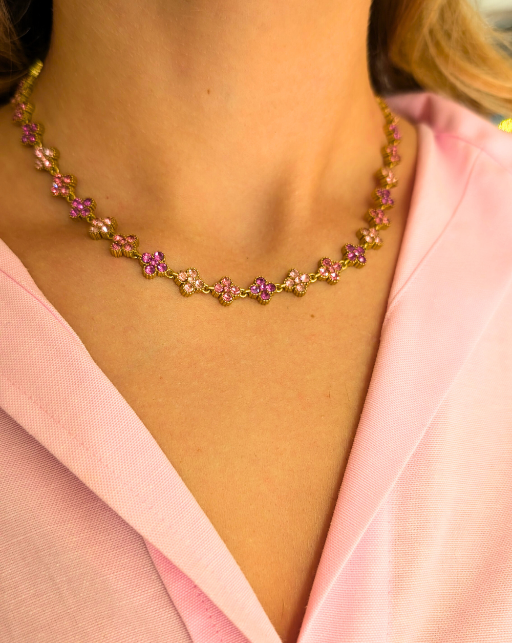 GLAM FLOWERS Necklace FLOWERS Various colors