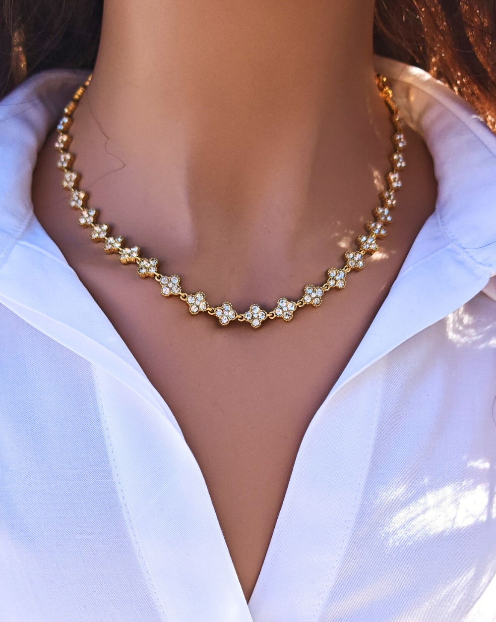 GLAM FLOWERS Necklace FLOWERS Various colors