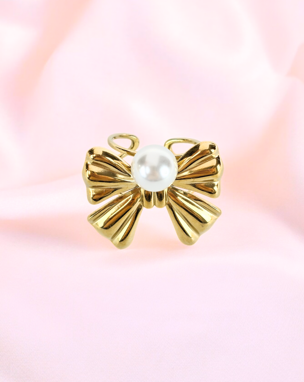 Ring PEARL BOW
