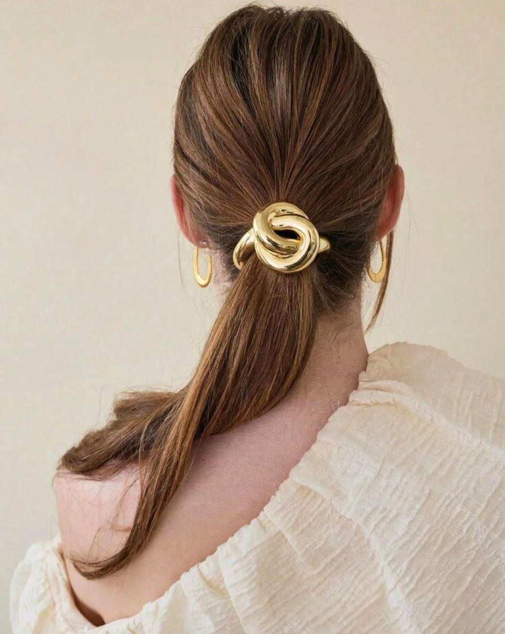 Elastika za lase GLOSSY KNOT