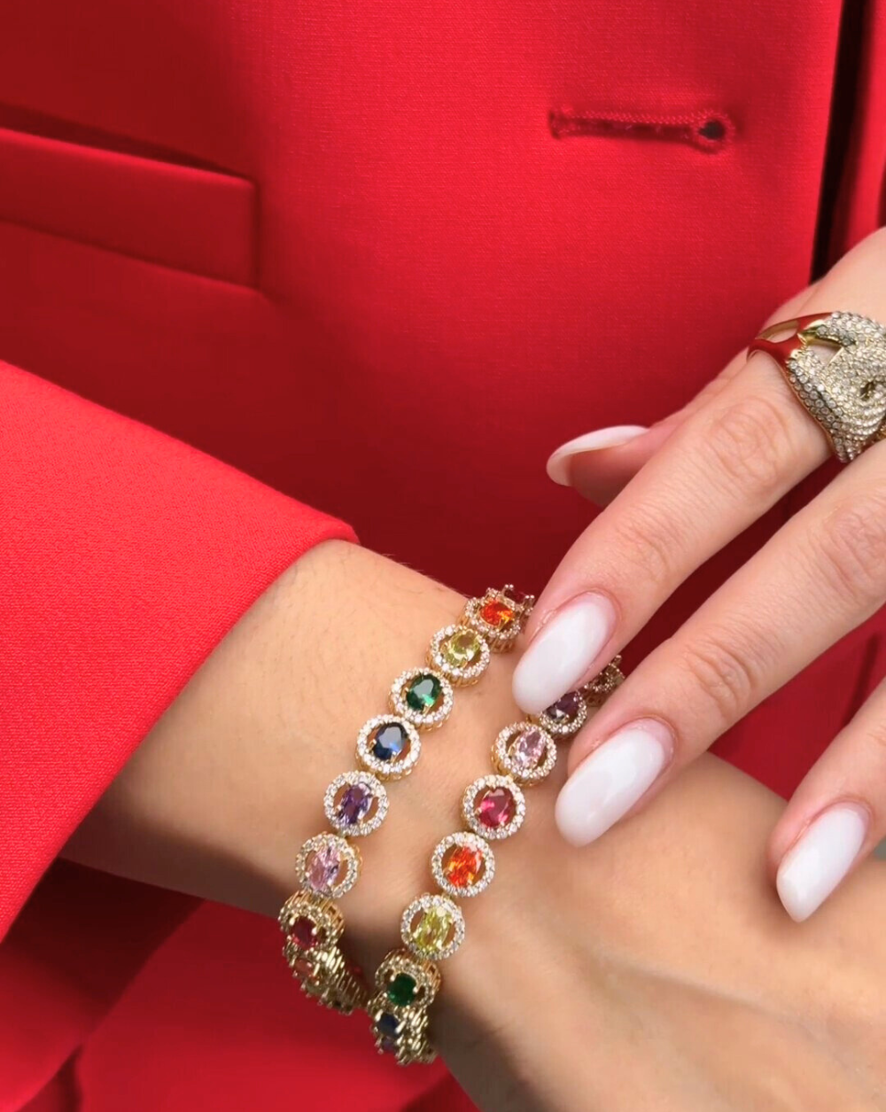 Bracelet with RIA zircons