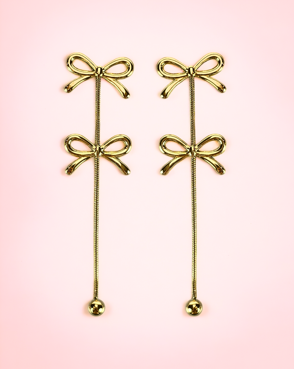 Viseči uhani BOW DROPS