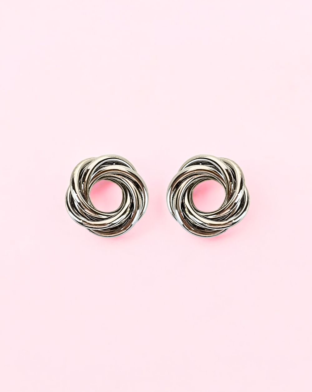 Clip-On Clip-On Ohrringe Stil Klein | Silver
