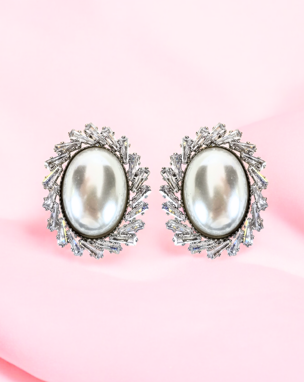 Clip-On Vtični uhani SPARKLING PEARL