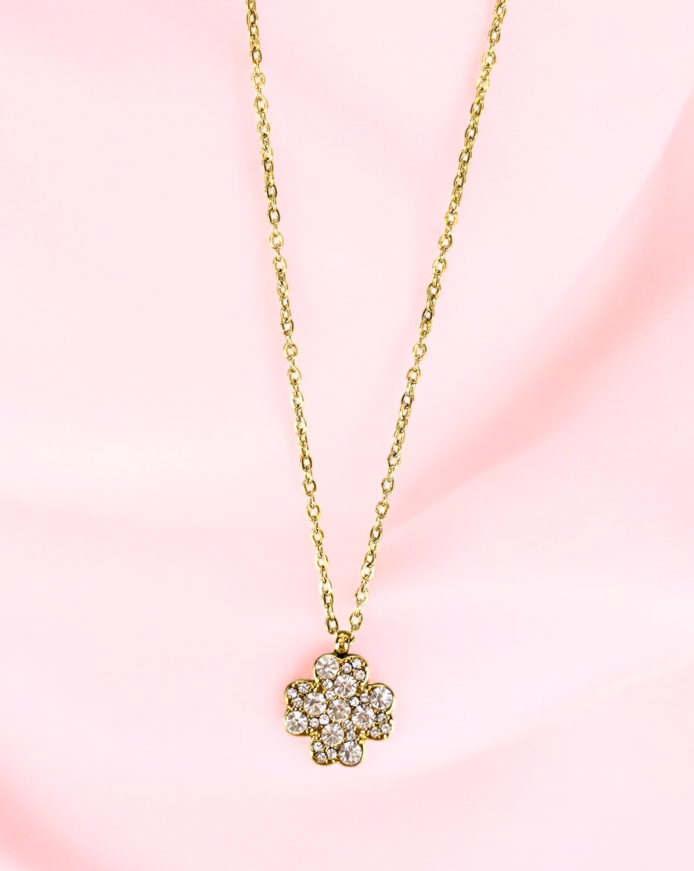 Verižica LUCKY CLOVER