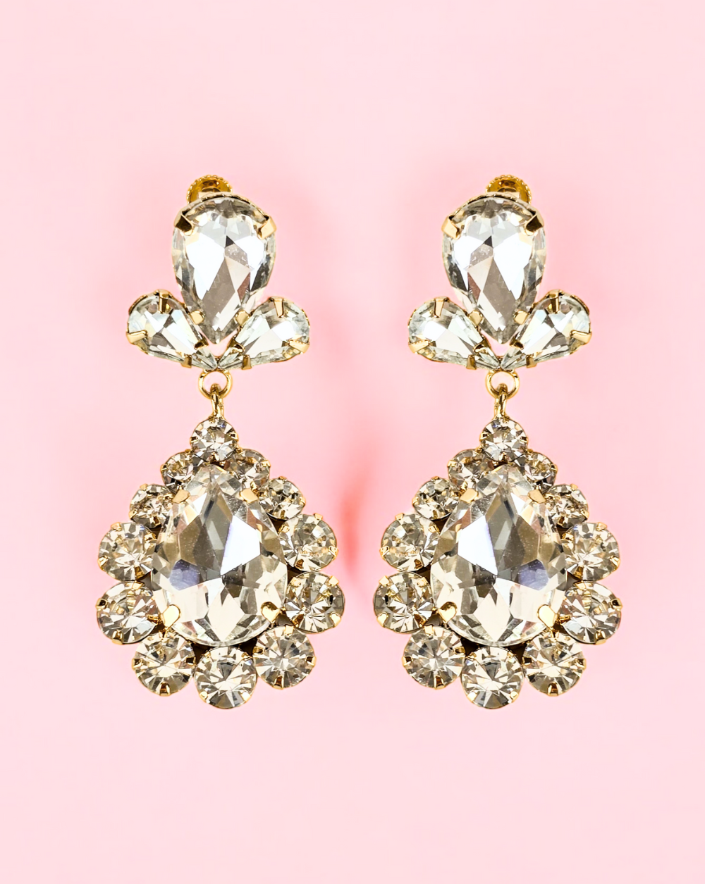 Clip-on uhani PURE | Gold