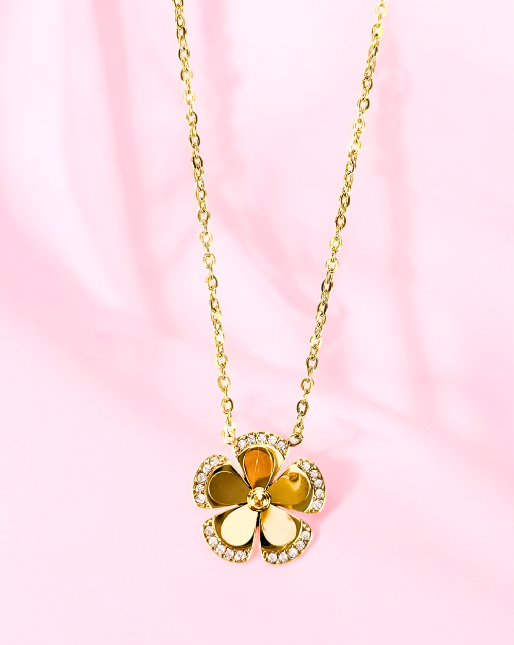 Verižica CRYSTAL FLOWER