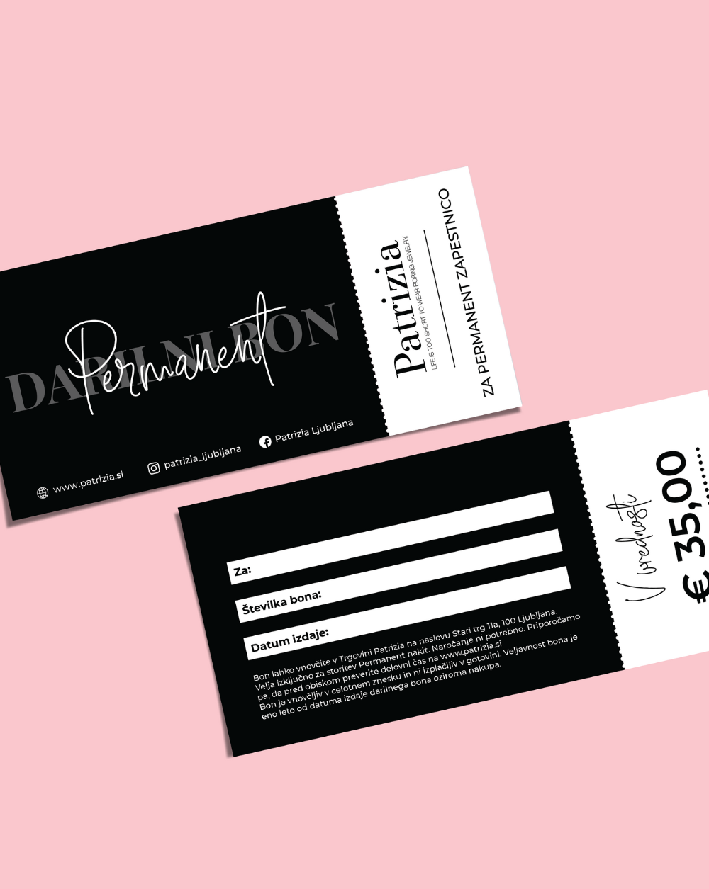 PATRIZIA Geschenkgutschein | Permanent Armband