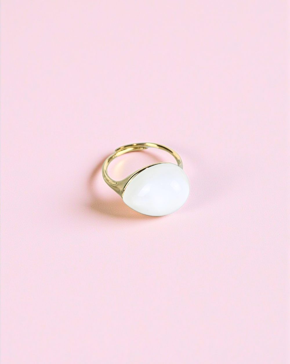 Ring GLOW Ring with white shine — Patrizia Ljubljana