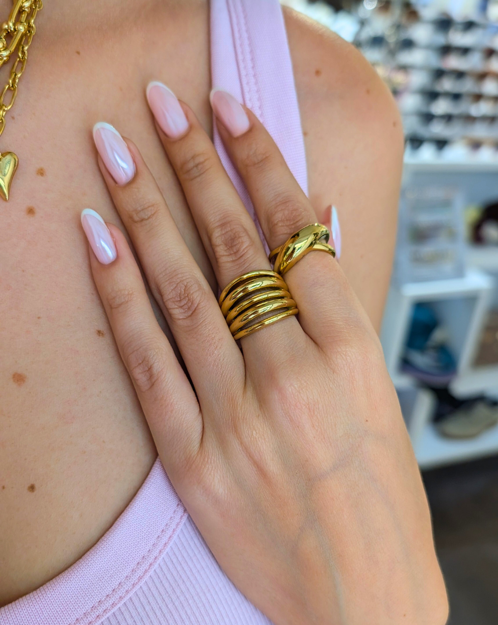 Ring MULTI BAND und Ring TWIST Patrizia Ljubljana