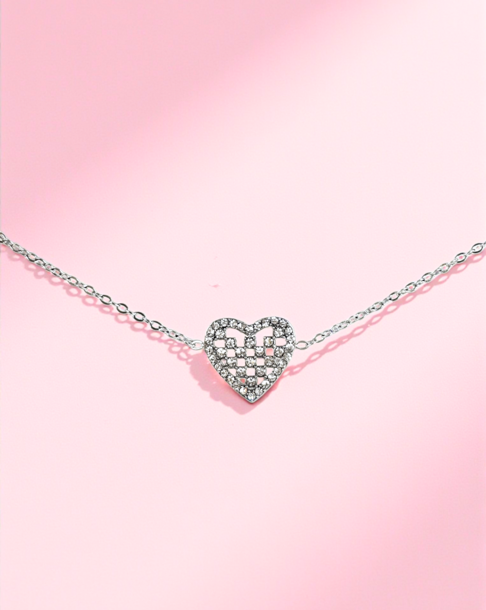 HEART Bracelet with heart and zirconia – Trgovina Patrizia