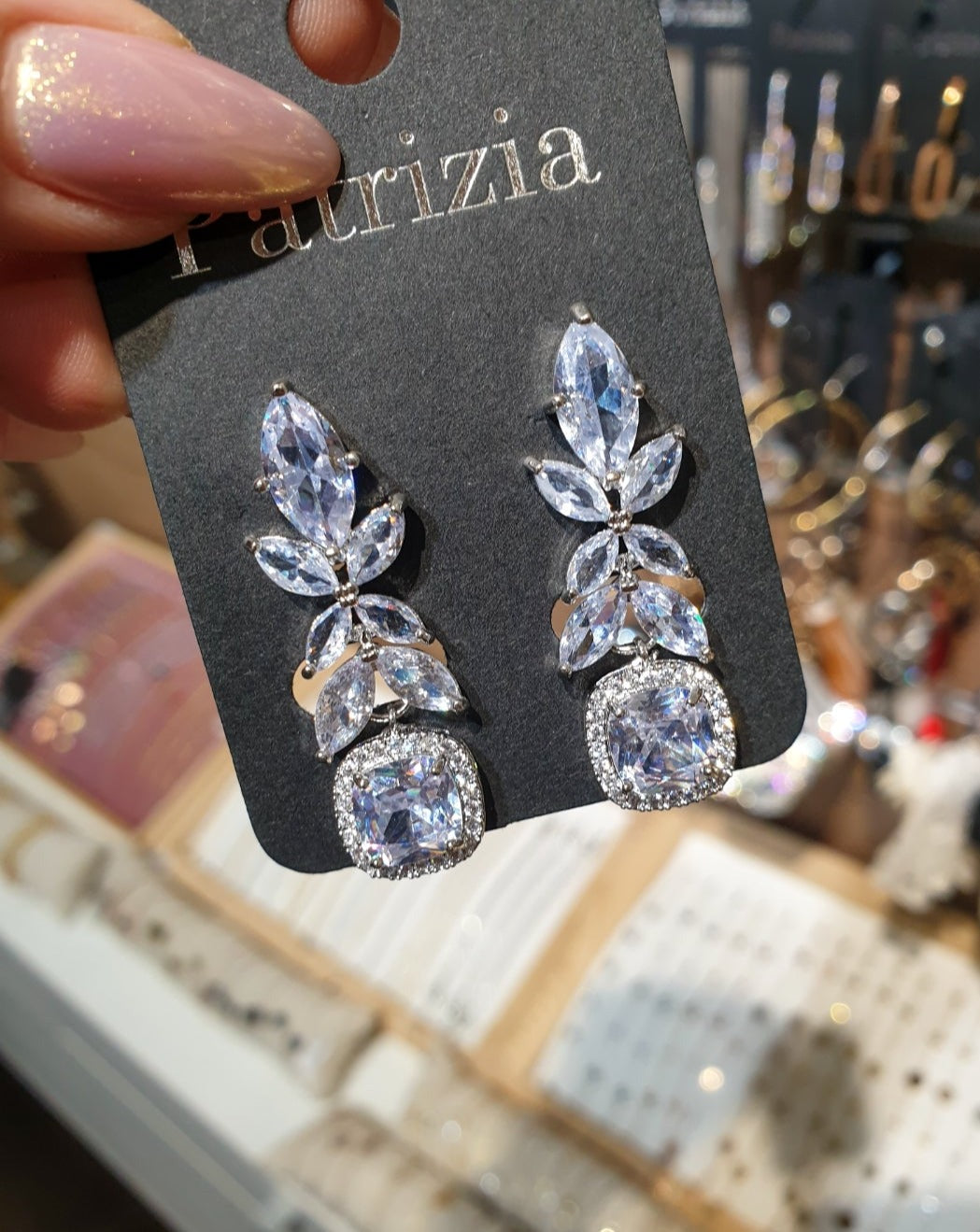 Naušnice LUXURY NOĆ | Silver