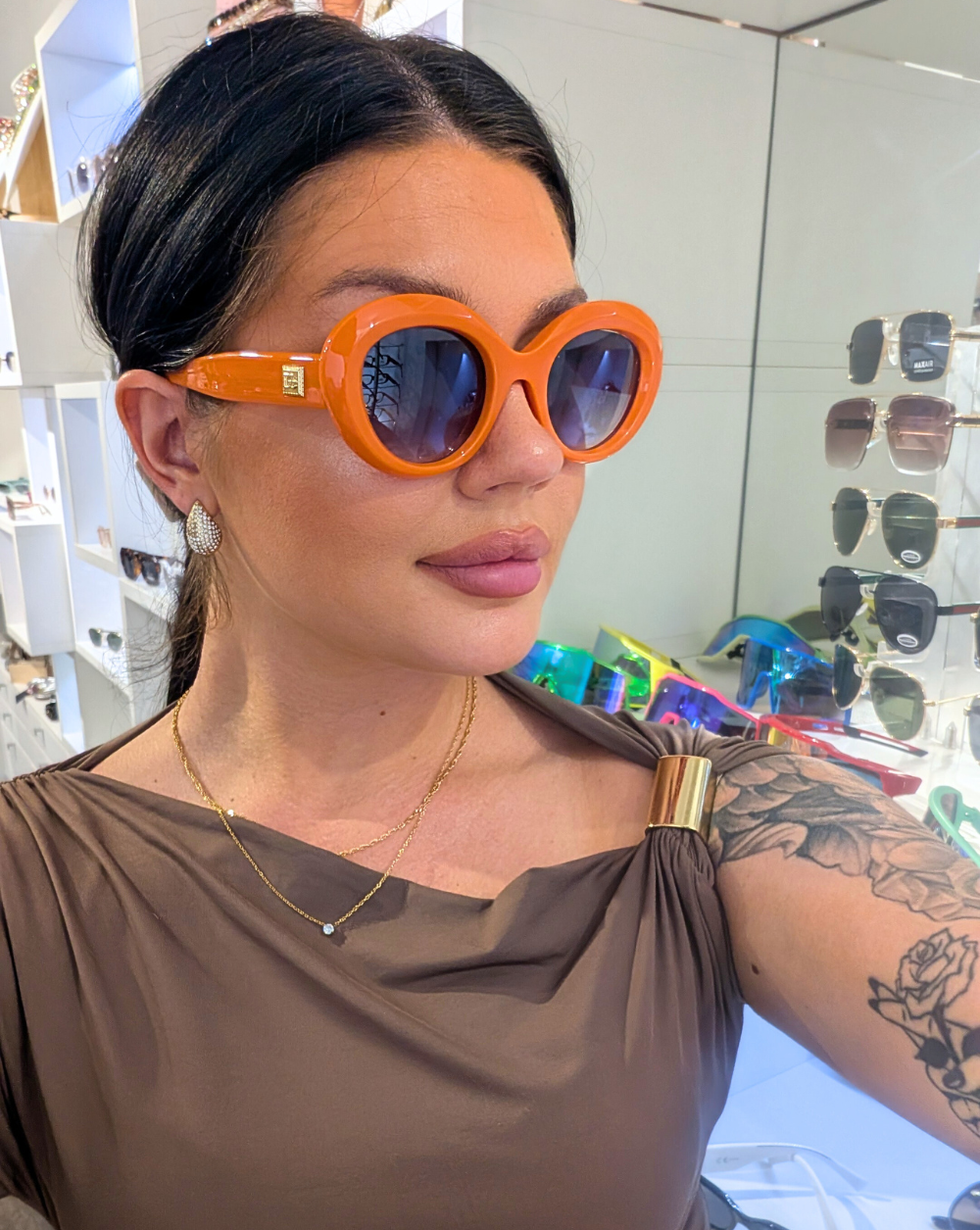 Sonnenbrille BLAIR Patrizia Ljubljana orange