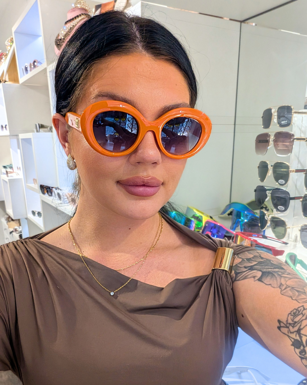 Sonnenbrille blair patrizia ljubljana orange