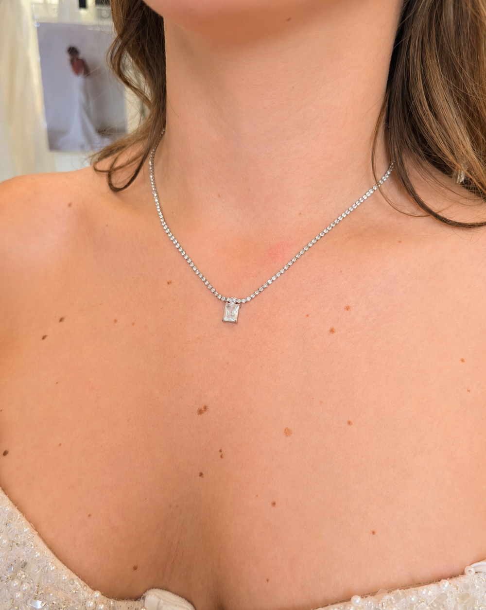 necklace Patrizia Ljubljana Silver Tennis necklace