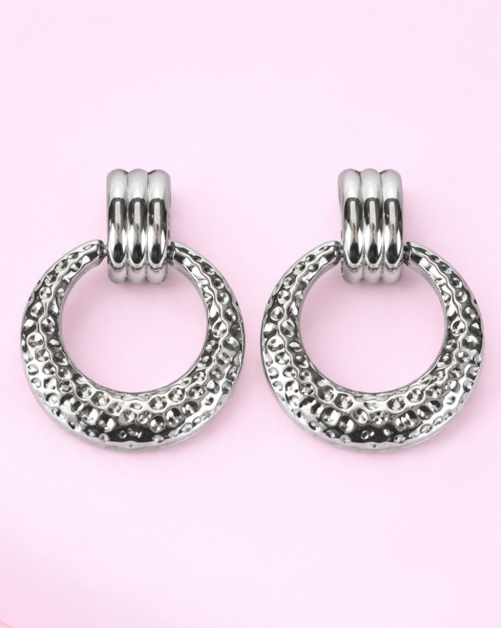 KNOT Uhani SINGLE | Texturiert