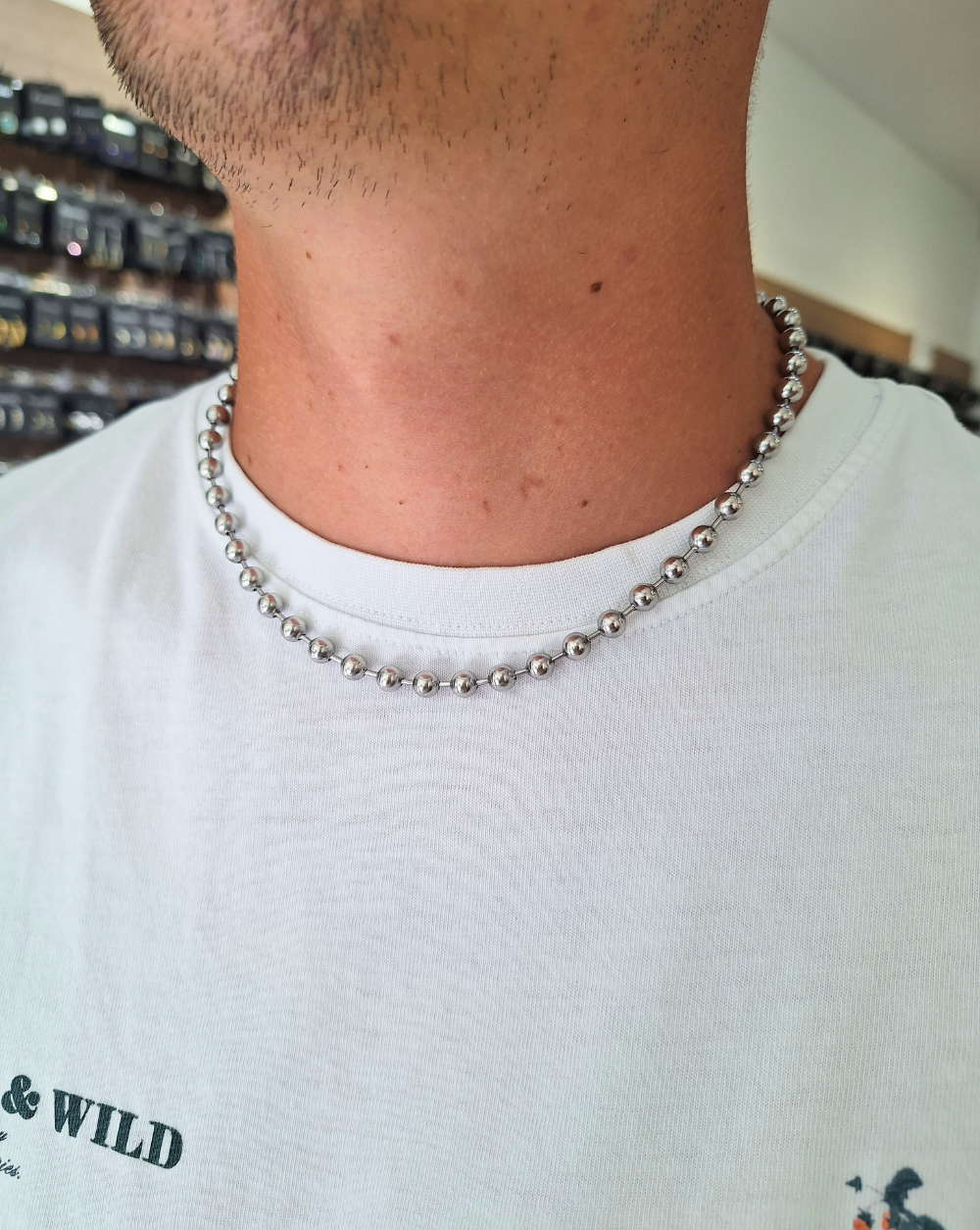 Moška verižica BEADS Mini