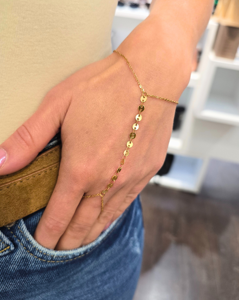Armband + Ring in einem GRAIN patrizia ljubljana