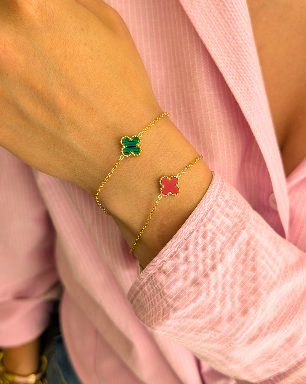Zapestnica SINGLE CLOVER Trgovina Patrizia Ljubljana