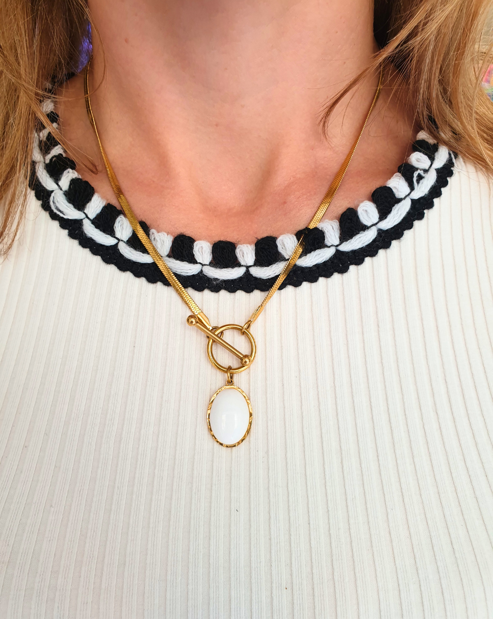 Snake necklace FREE SPIRIT