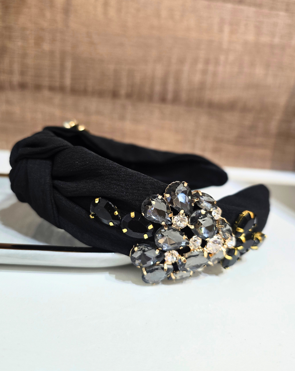 Headband GLAM TWIST | Black