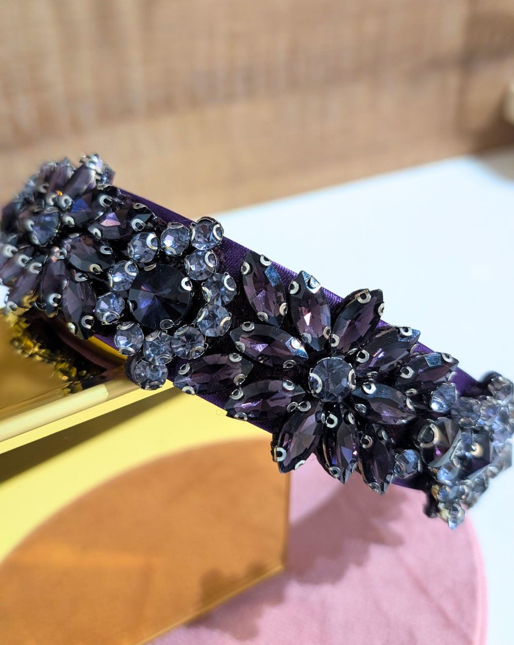 Headband YEAR’S PARTY Headband with sparkling crystals – Trgovina Patrizia