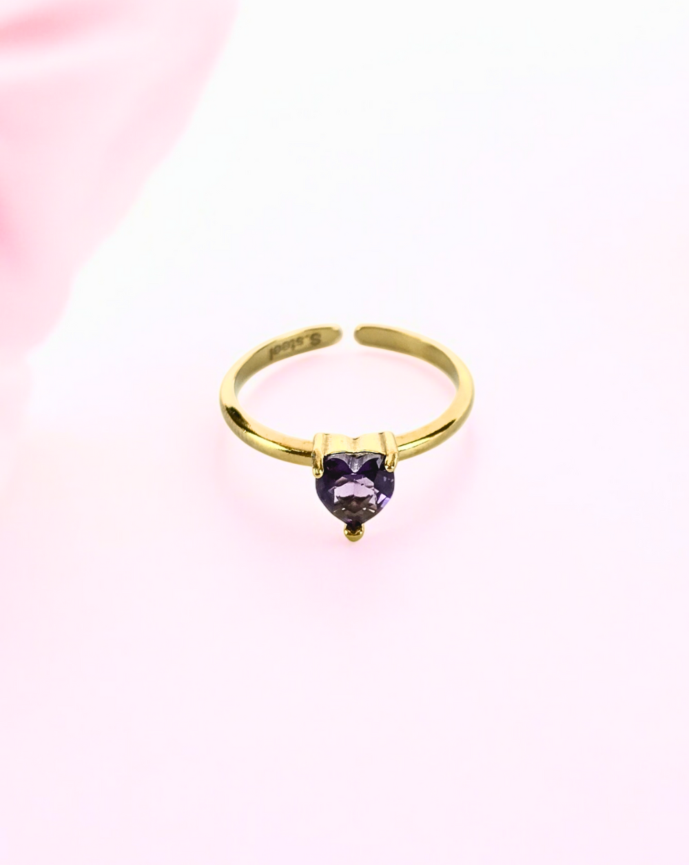 Ring HEART Minimalistisch | Verschiedene Farben