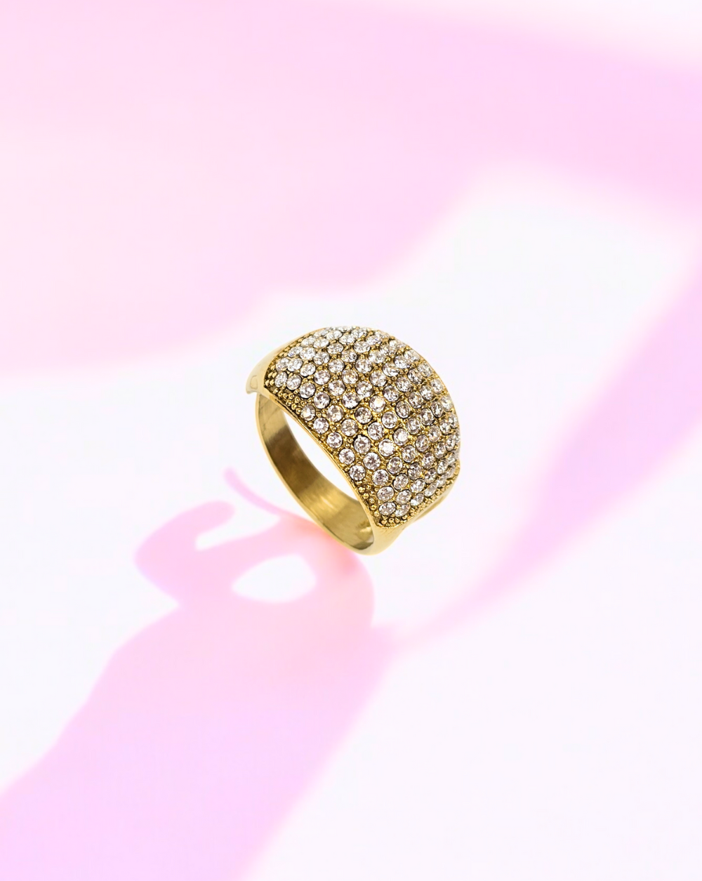 Ring GLITTER KUGEL