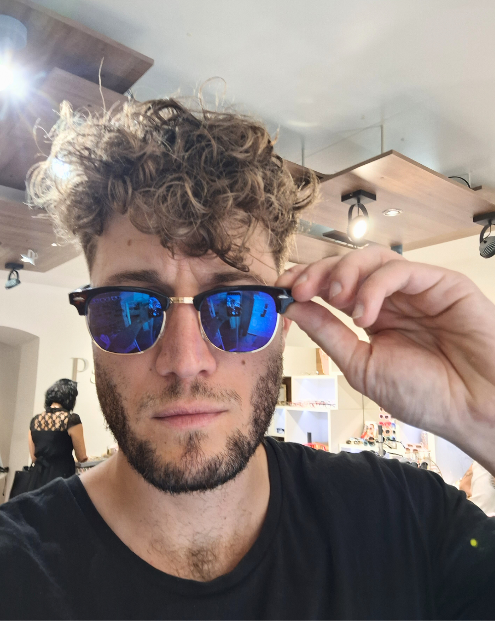 Moška sončna očala TREND | Blue Mirror