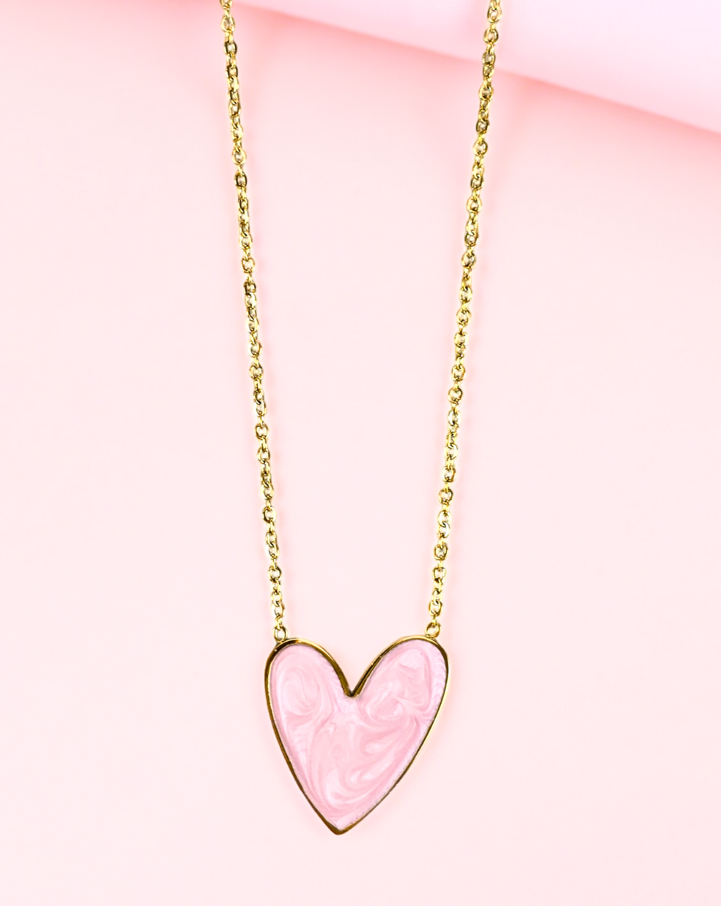 Halskette HEART KERAMIK | Verschiedene Farben