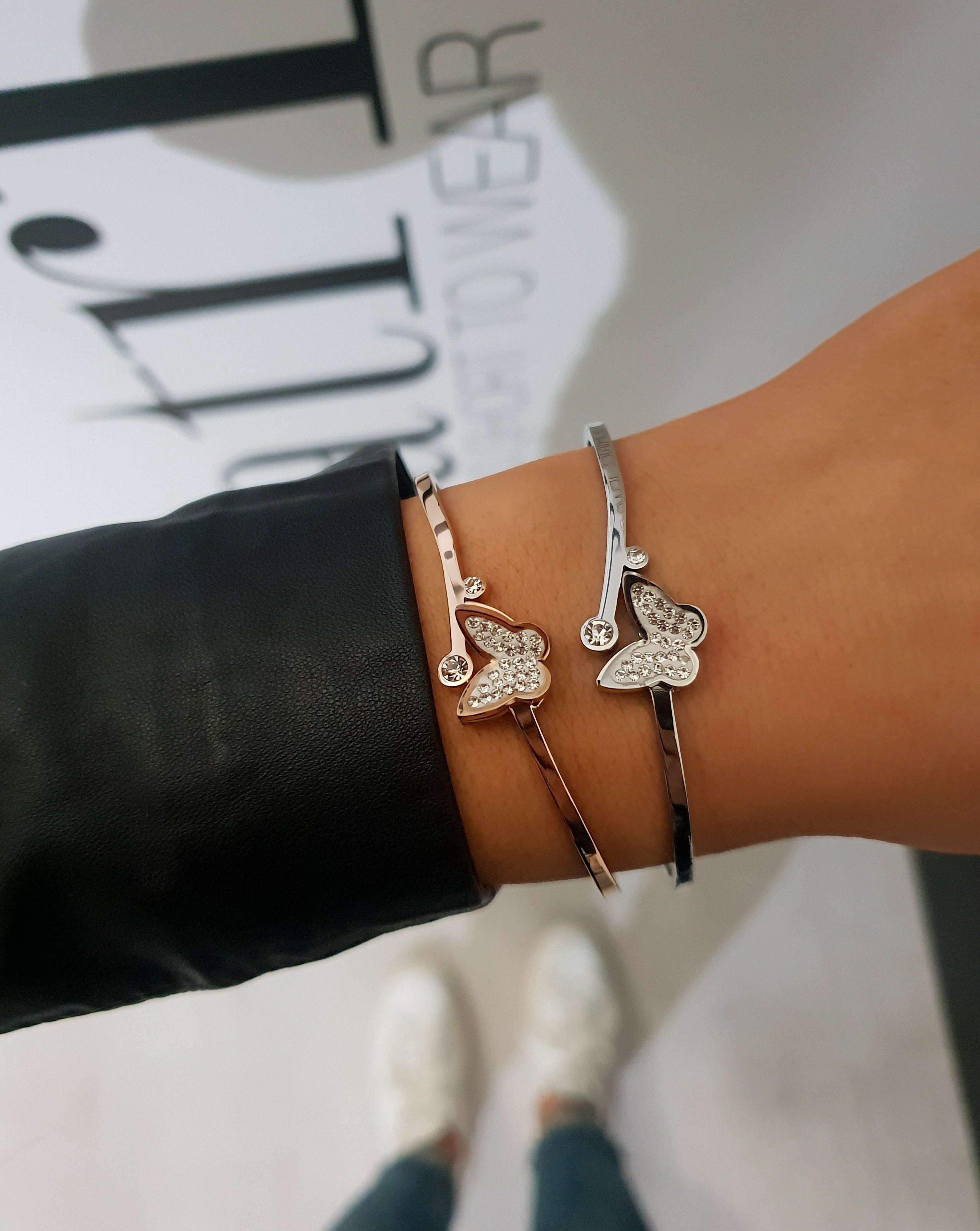 Armband BUTTERFLY | Kristalle