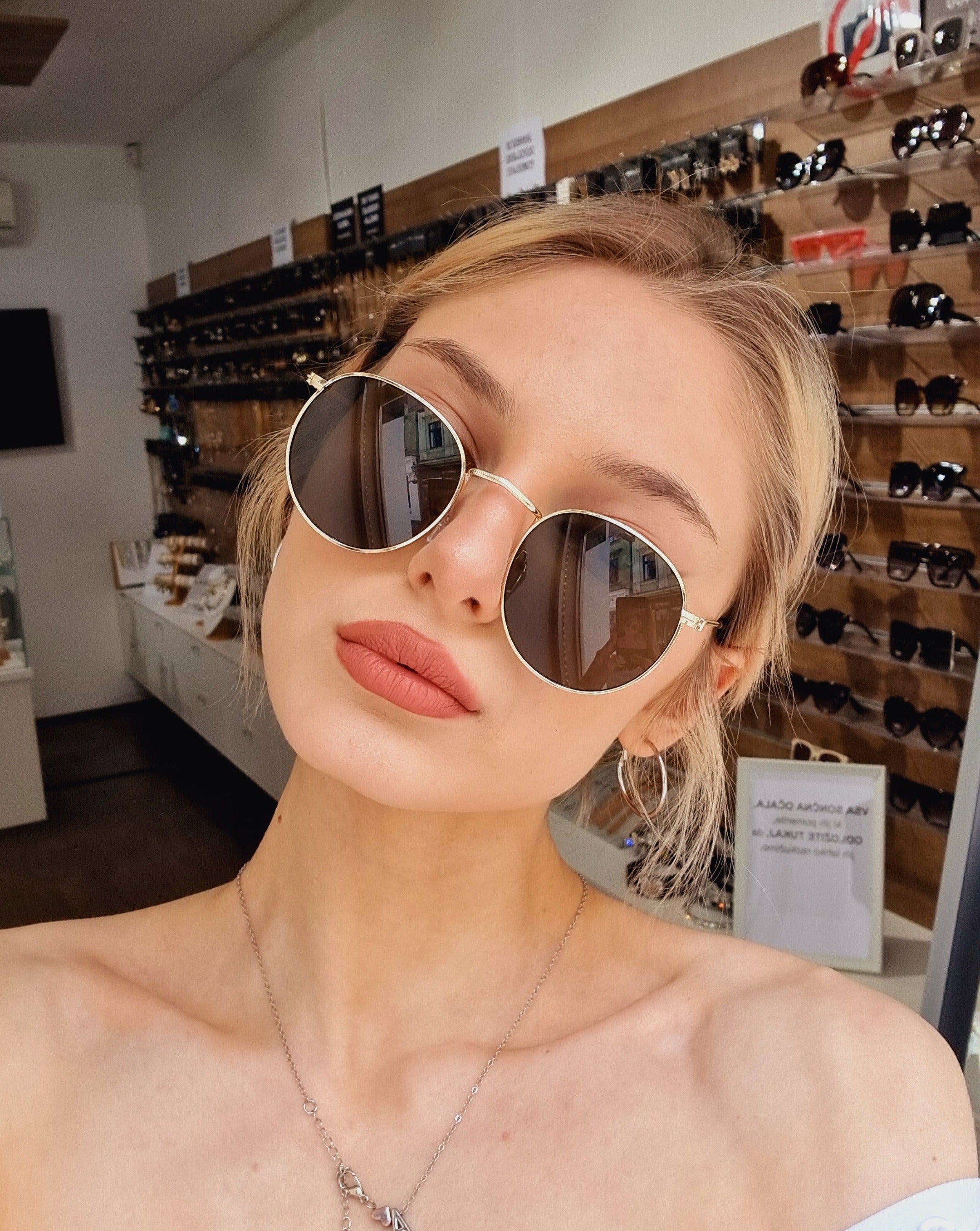 Sonnenbrille BlackTRENDY- /Gold - Patrizia