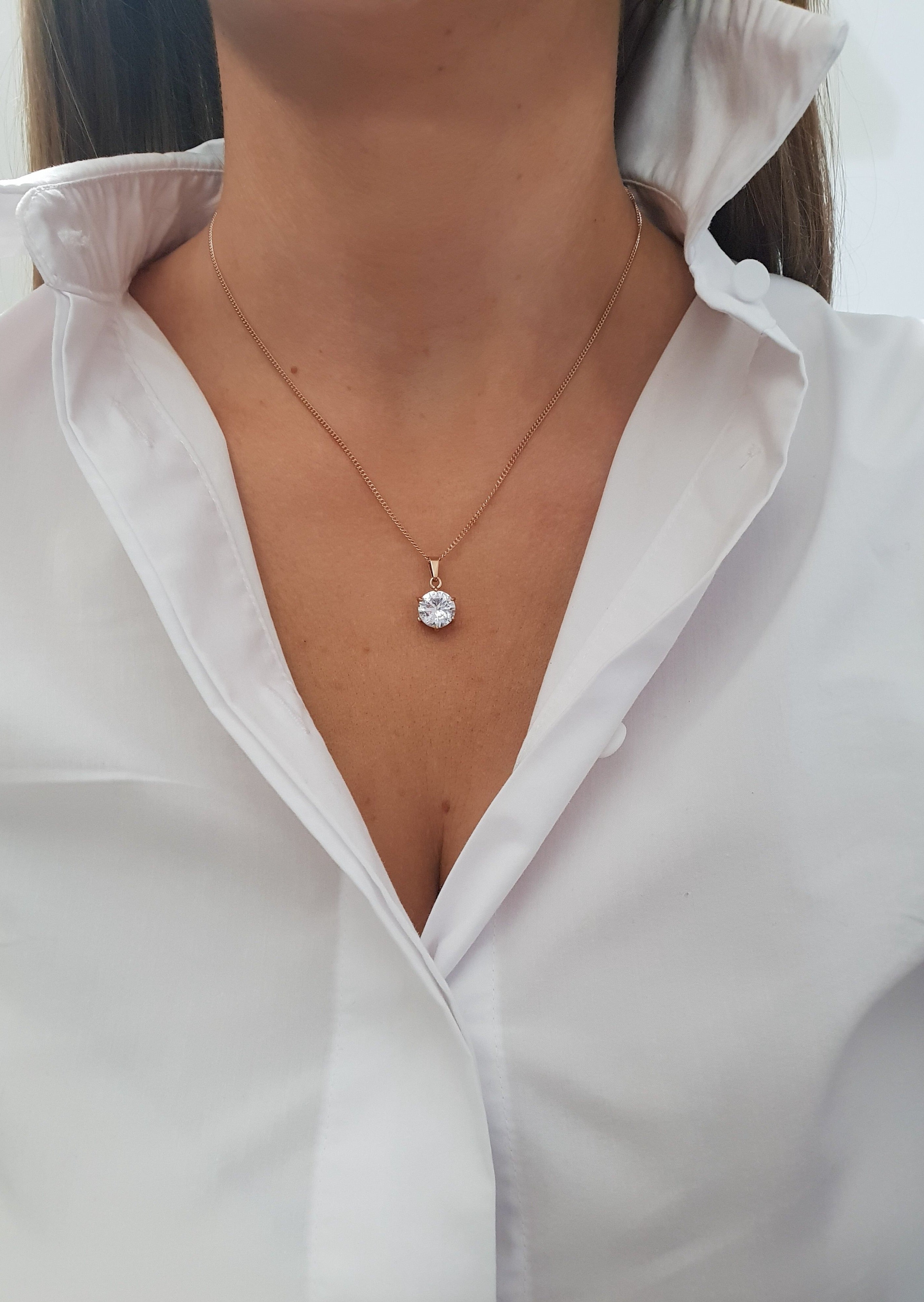 Verižica s cirkonom 10mm - Patrizia